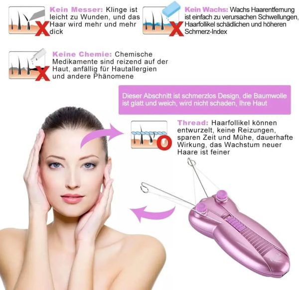 Ladies Facial Epilator Electric